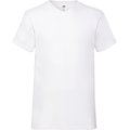 Camiseta hombre cuello de pico White XXL