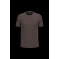 Camiseta hombre entallada Chocolate 4Xl