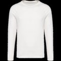 Camiseta hombre manga larga raglán Washed Ivory 3Xl