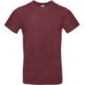 Camiseta hombre Ring-Spun Burgundy Xs