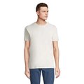 Camiseta Hombre Tubular 100% Algodón Blanco Roto 3Xl