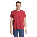 Camiseta Hombre Tubular 100% Algodón Folk Red Twin M