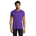 Camiseta Hombre Tubular 100% Algodón Morado Oscuro 3Xl