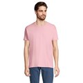 Camiseta Hombre Tubular 100% Algodón Rosa Caramelo M
