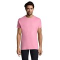 Camiseta Hombre Tubular 100% Algodón Rosa Orquídea L