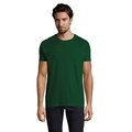 Camiseta Hombre Tubular 100% Algodón Verde Botella Oscuro M
