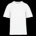 Camiseta infantil de algodón con mangas caídas White 8/10 ans