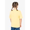 Camiseta infantil de algodón con mangas caídas