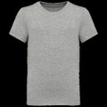 Camiseta infantil corte ajustado 100% algodón Oxford Grey 10/12 ans