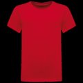 Camiseta infantil corte ajustado 100% algodón Red 6/8 ans