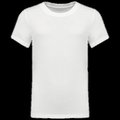 Camiseta infantil corte ajustado 100% algodón White 6/8 ans