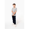 Camiseta infantil corte ajustado 100% algodón