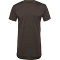 Camiseta larga para hombre Gris M