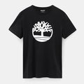 Camiseta con Logo de árbol Black Xxl
