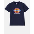 Camiseta logotipo cuello redondo Navy M