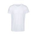 Camiseta manga corta 100% poliéster Krusly 140 Blanco XXL