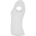 Camiseta de manga corta con cuello fino