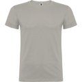 Camiseta Manga Corta con Elastano Gris Perla 3Xl