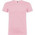 Camiseta Manga Corta con Elastano Rosa Claro 2Xl