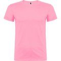 Camiseta Manga Corta con Elastano Rosa Seda 7/8