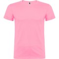 Camiseta Manga Corta con Elastano Rosa Seda S