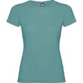 Camiseta de manga corta entallada Azul Dusty S