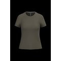 Camiseta manga corta mujer algodón Dark Khaki S