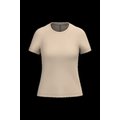 Camiseta manga corta mujer algodón Light Sand S