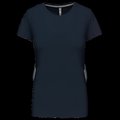 Camiseta manga corta mujer algodón Navy M