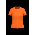 Camiseta manga corta mujer algodón Orange Xxl
