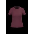 Camiseta manga corta mujer algodón Wine Xl