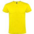 Camiseta Manga Corta Tubular Amarillo 3XL