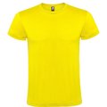 Camiseta Manga Corta Tubular Amarillo 3XL