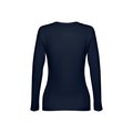 Camiseta manga larga ajustada para mujer