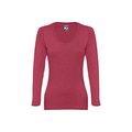 Camiseta manga larga ajustada para mujer