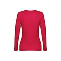 Camiseta manga larga ajustada para mujer