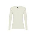 Camiseta manga larga ajustada para mujer