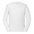 Camiseta de manga larga algodón White XL