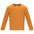 Camiseta Manga Larga Bebé Naranja 18 MESES