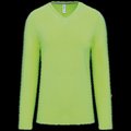 Camiseta de manga larga con cuello de pico Lime 4XL