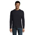Camiseta Manga Larga Hombre 150g Azul Mar S