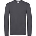 Camiseta manga larga hombre algodón DARK GREY L