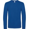 Camiseta manga larga hombre algodón Royal Blue Xl