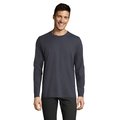 Camiseta Manga Larga Hombre Gris Ratón S