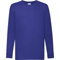 Camiseta manga larga infantil Royal Blue 3/4 Ans