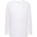 Camiseta manga larga infantil White 3/4 Ans
