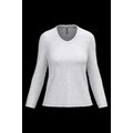 Camiseta manga larga mujer algodón entallada Ash Heather Xxl
