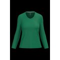 Camiseta manga larga mujer algodón entallada Kelly Green Xxl