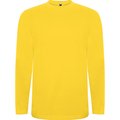 Camiseta Manga Larga Tubular Amarillo 3/4