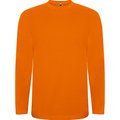 Camiseta Manga Larga Tubular Naranja 3/4